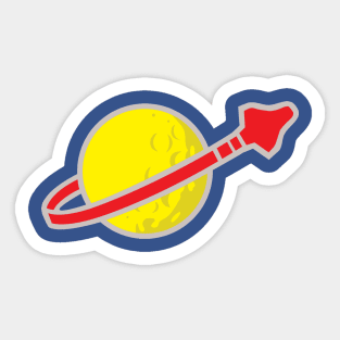 LEGO Space Minifig Classic Logo Sticker